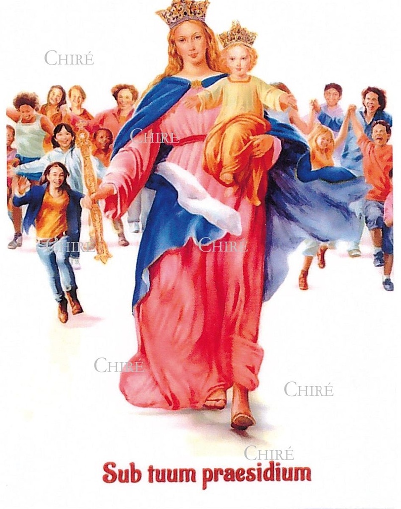 Sub Tuum praesidium - Image plastifiée - IPM62