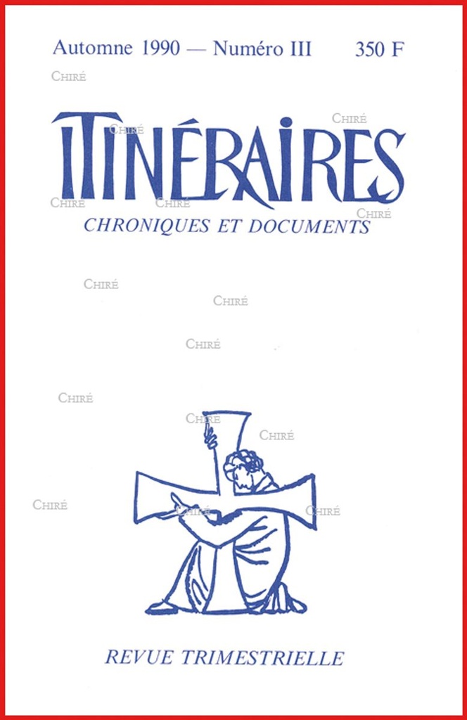 N° III Automne 1990 - Septembre 1990