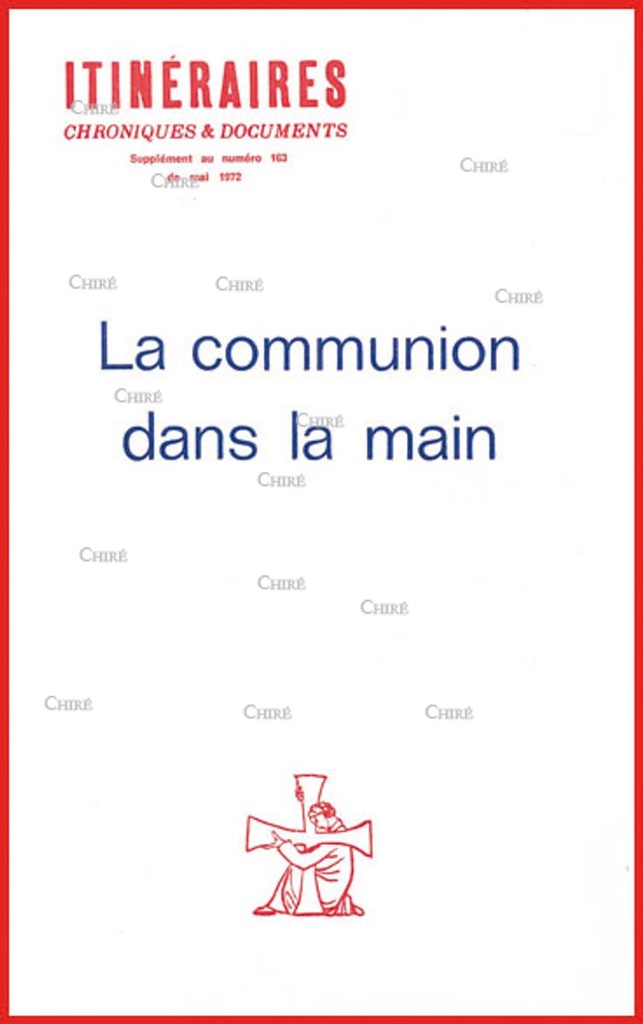 Hors série mai 1972 La communion dans la main