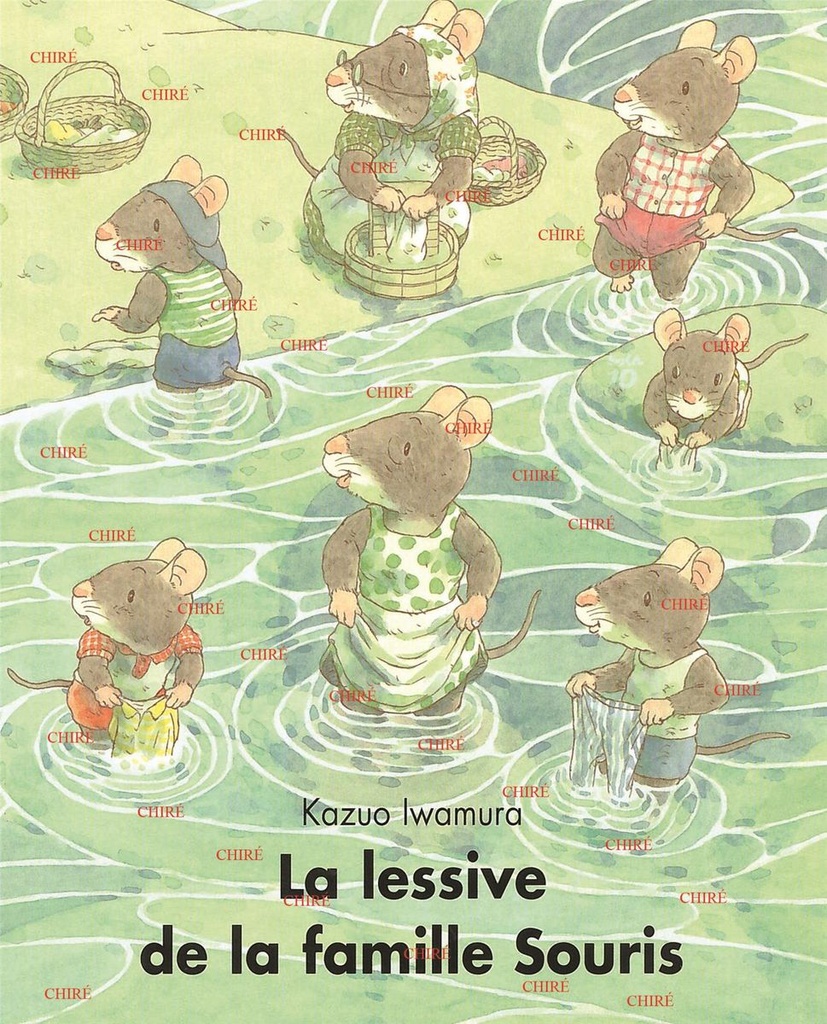 La lessive de la famille souris