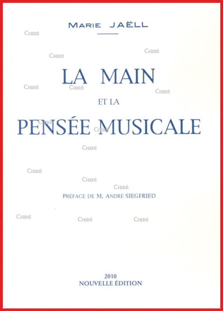 La main et la pensée musicale