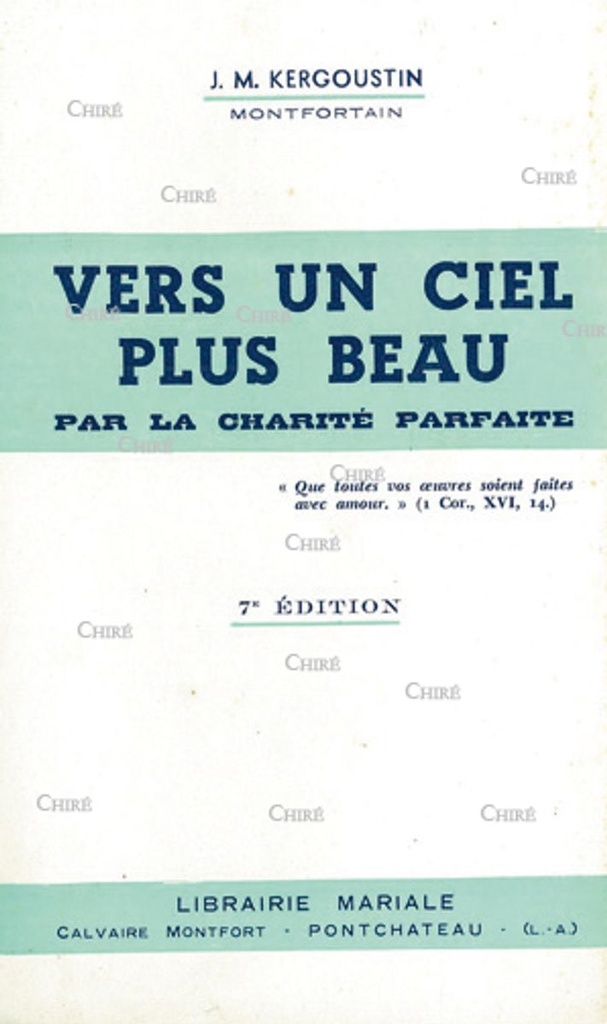 Vers un ciel plus beau par la charité parfaite