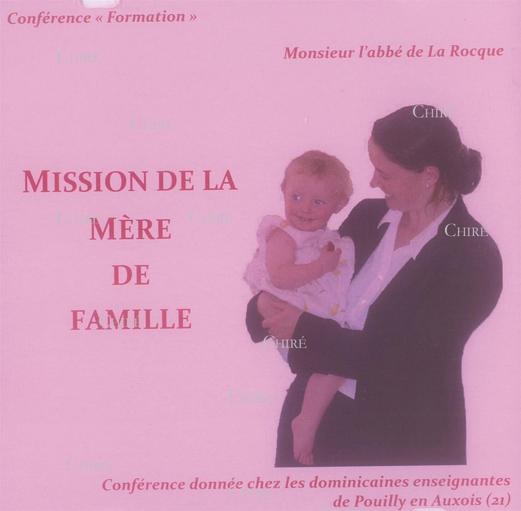 Mission de la mère de famille - CD
