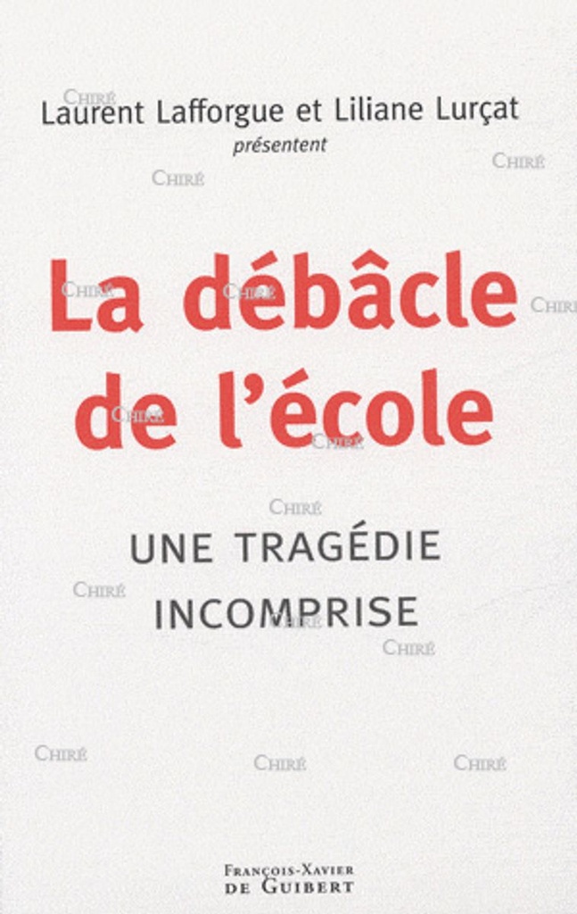 La débâcle de l´école - Une tragédie incomprise