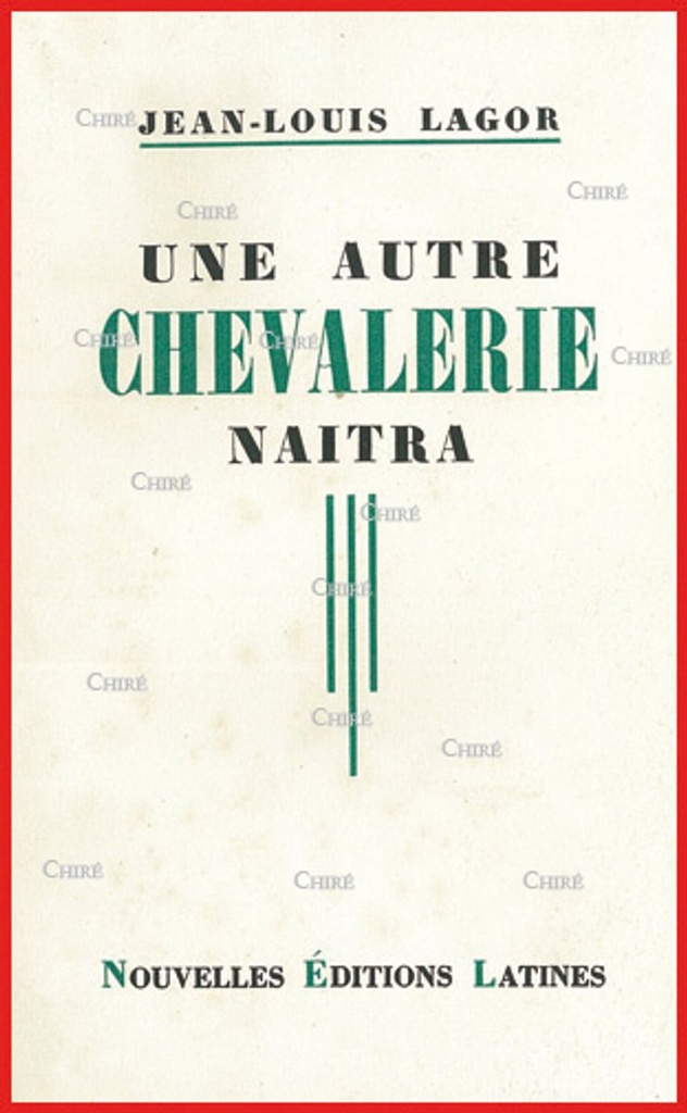 Une autre chevalerie naîtra