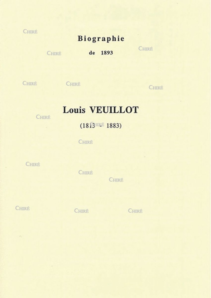 Louis Veuillot 1813-1883