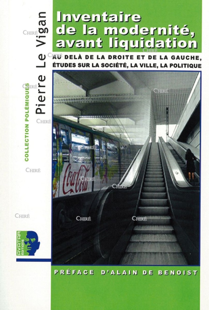 Inventaire de la modernité, avant liquidation