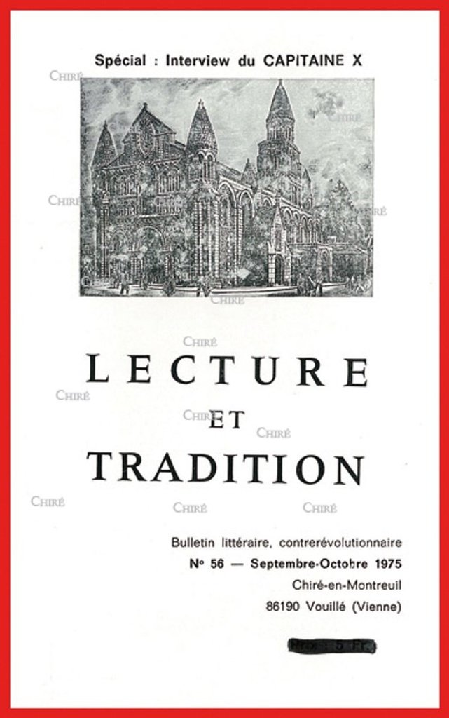 N°056 - Entretien avec le capitaine X (à propos de l´armée), l´Eglise occupée