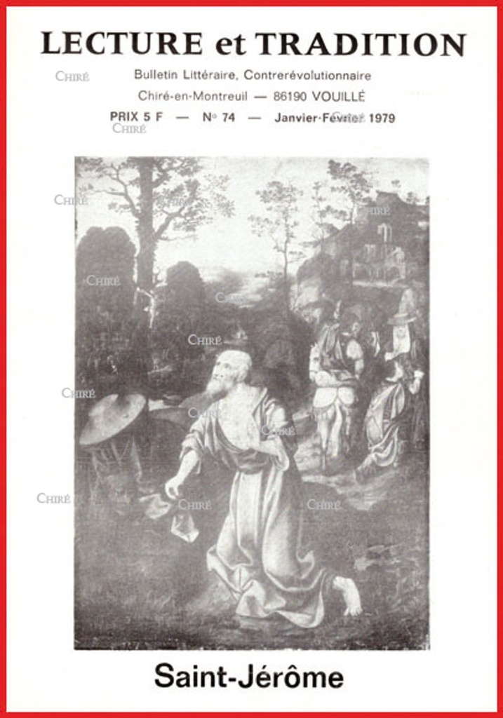 N°074 Janv/Fév 1979 - Saint-Jérôme