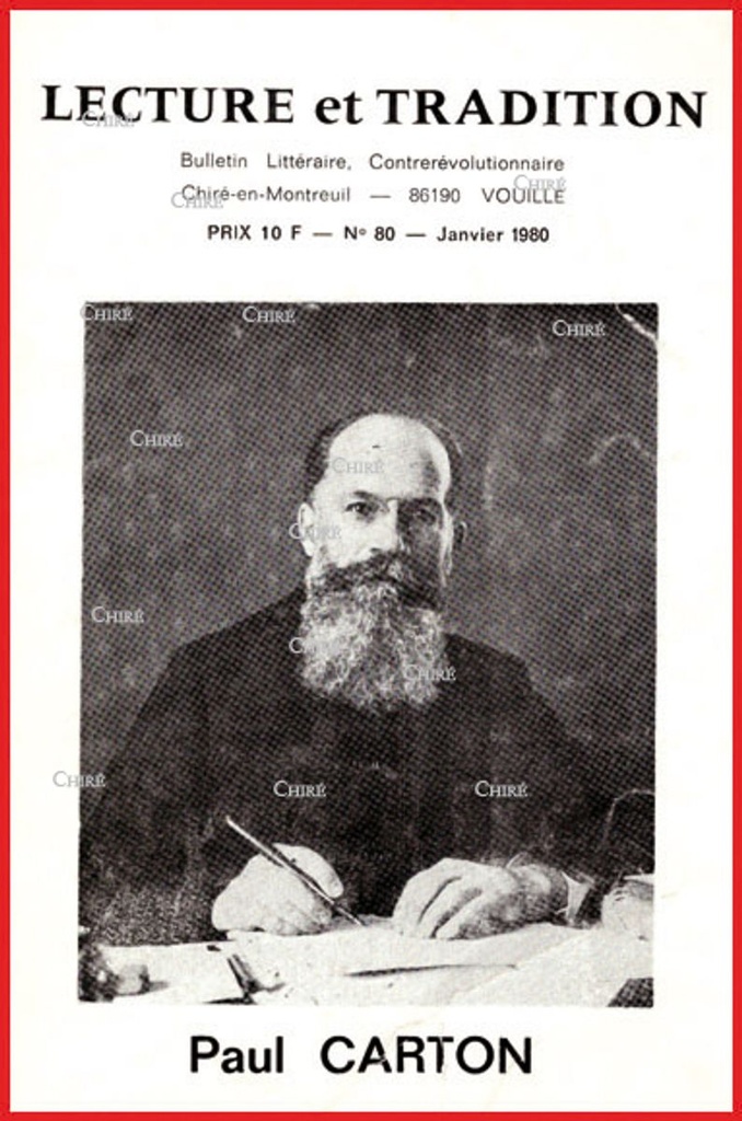 N°080 Janv 1980 - Numéro spécial sur le Docteur Carton
