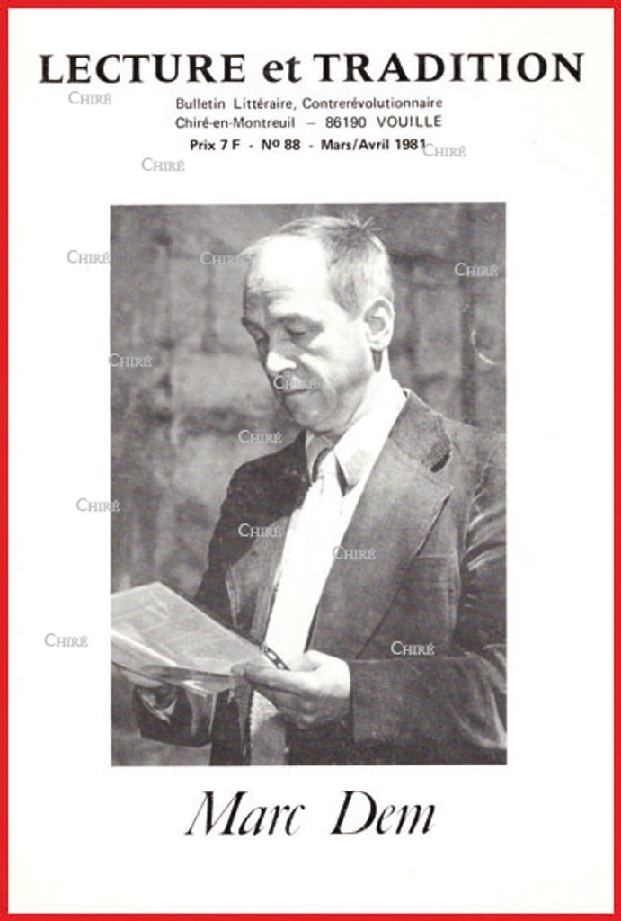 N°088 Mars/Avril 1981 - Marc Dem