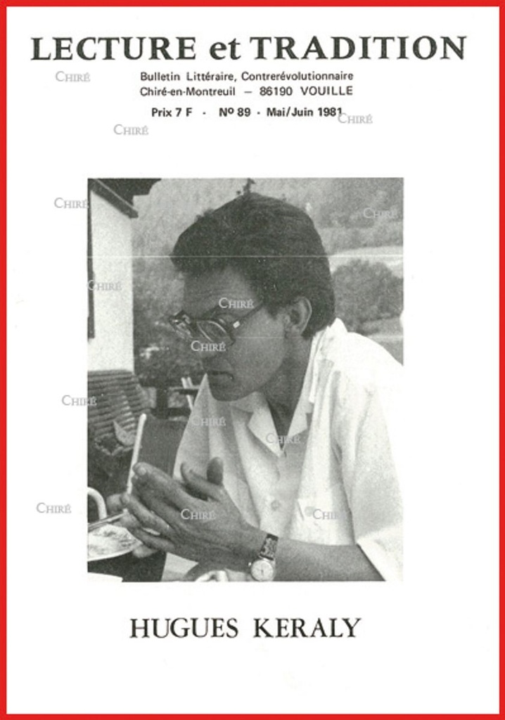 N°089 Mai/Juin 1981 - Hugues Kéraly, le MJCF, Y Moncomble. Les pollueurs de l´Histoire