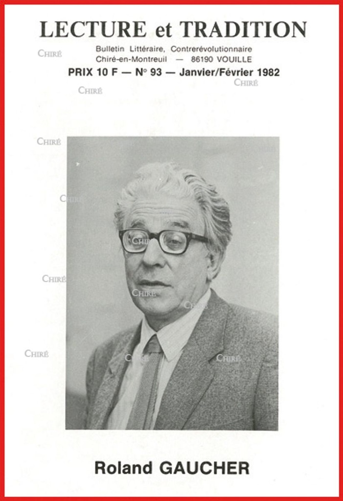 N°093 Janv/Fév 1982 - Roland Gaucher, Jean Dumont, le scoutisme français