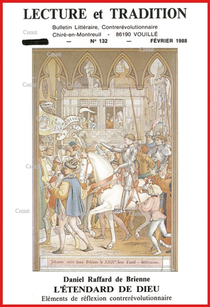N°132 Fév 1988 - L´étendard de Dieu par D Raffard de Brienne