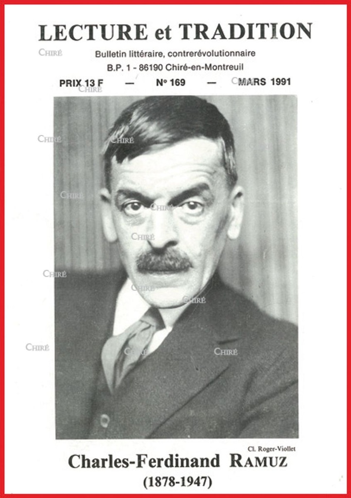 N°169 Mars 1991 - Ch-F Ramuz, J Brune, le Coran, Christophe Colomb