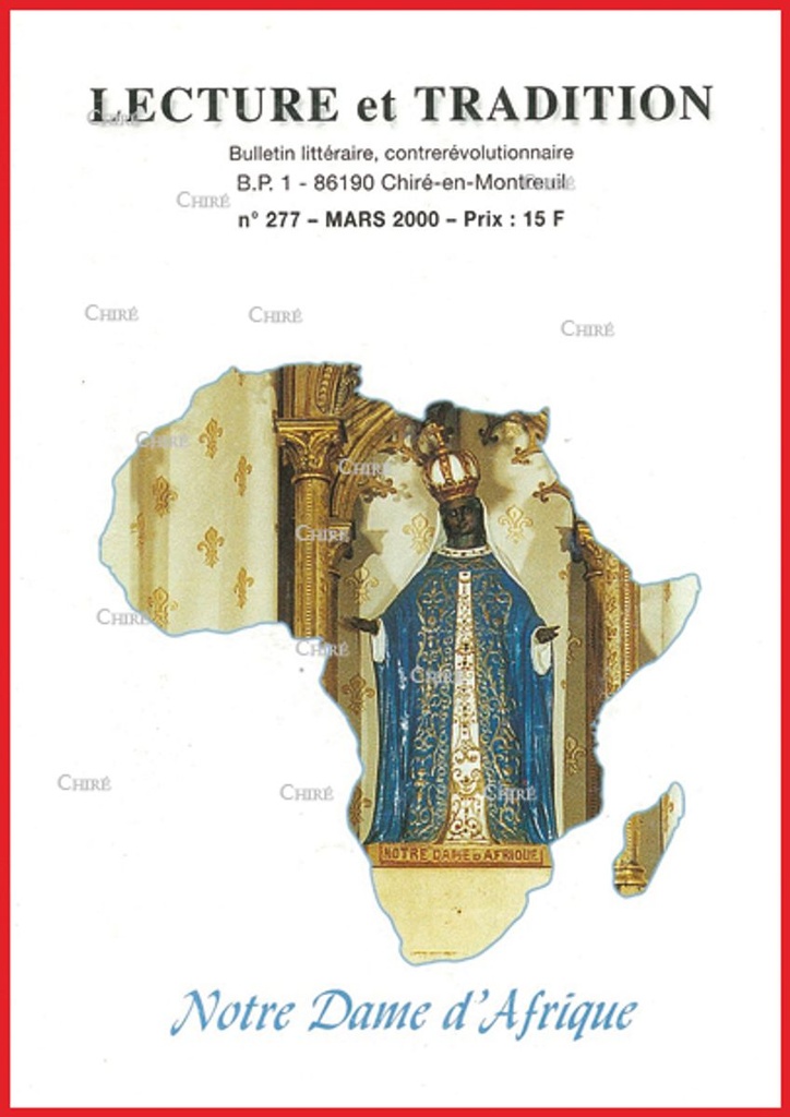 N°277 Mars 2000 - Notre-Dame d´Afrique
