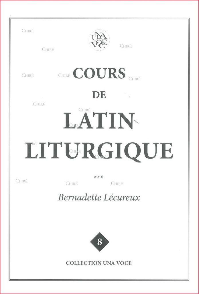 Cours de latin liturgique