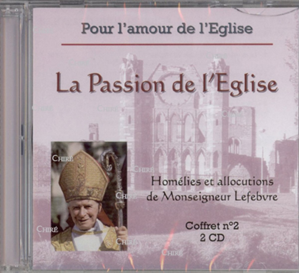 CD - Pour l´amour de l´Eglise N° 2 - La Passion de l´Eglise coffret 2 CD