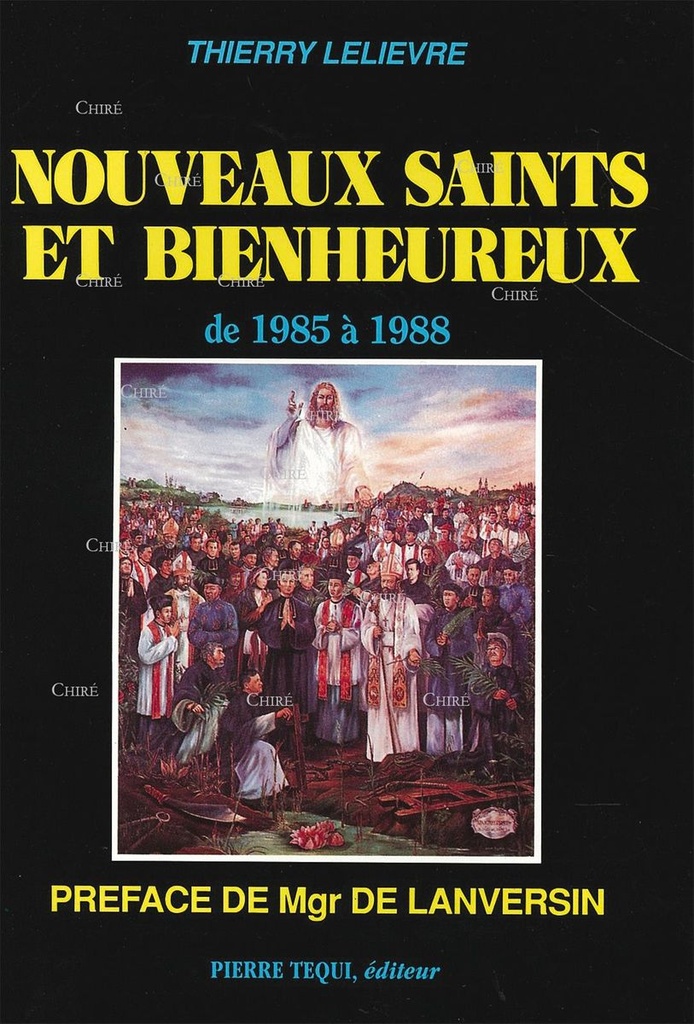 Nouveaux saints et bienheureux de 1985 à 1988
