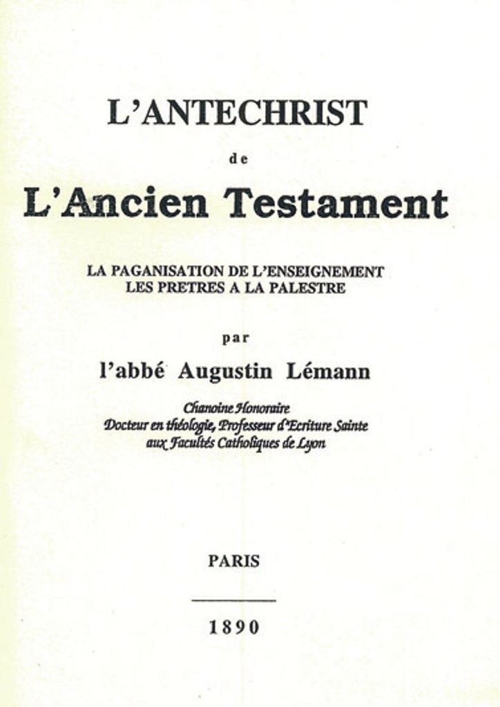 L´antéchrist de l´Ancien Testament