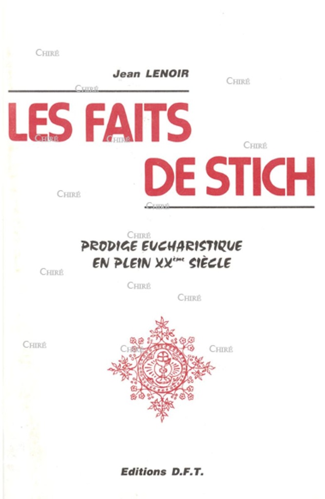 Les faits de Stich