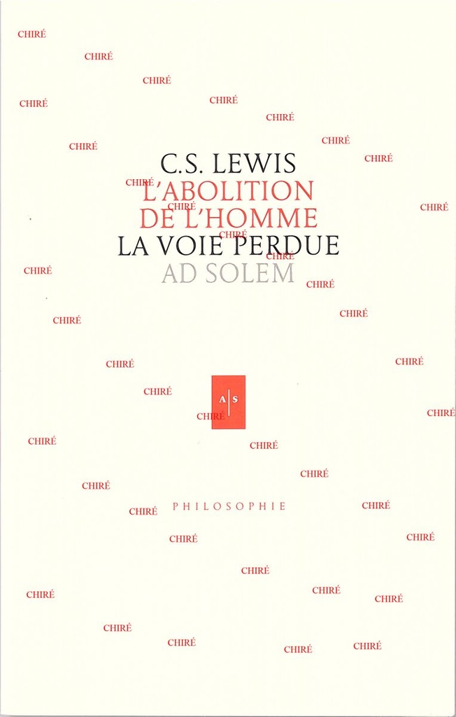 L´abolition de l´homme