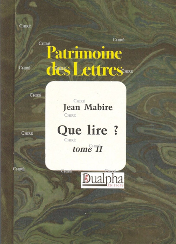Que lire ? - Tome 02