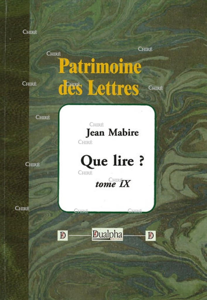 Que lire ? - Tome 09
