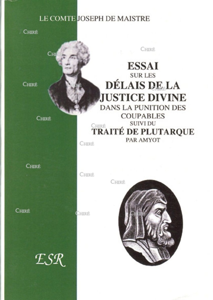 Essai sur les délais de la justice divine suivi du Traité de Plutarque