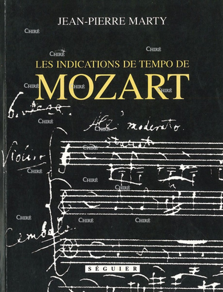 Les indications de tempo de Mozart