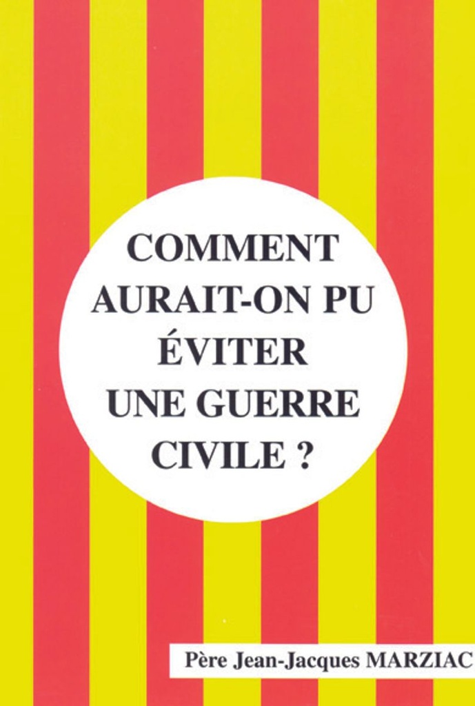 Comment aurait-on pu éviter une guerre civile ?