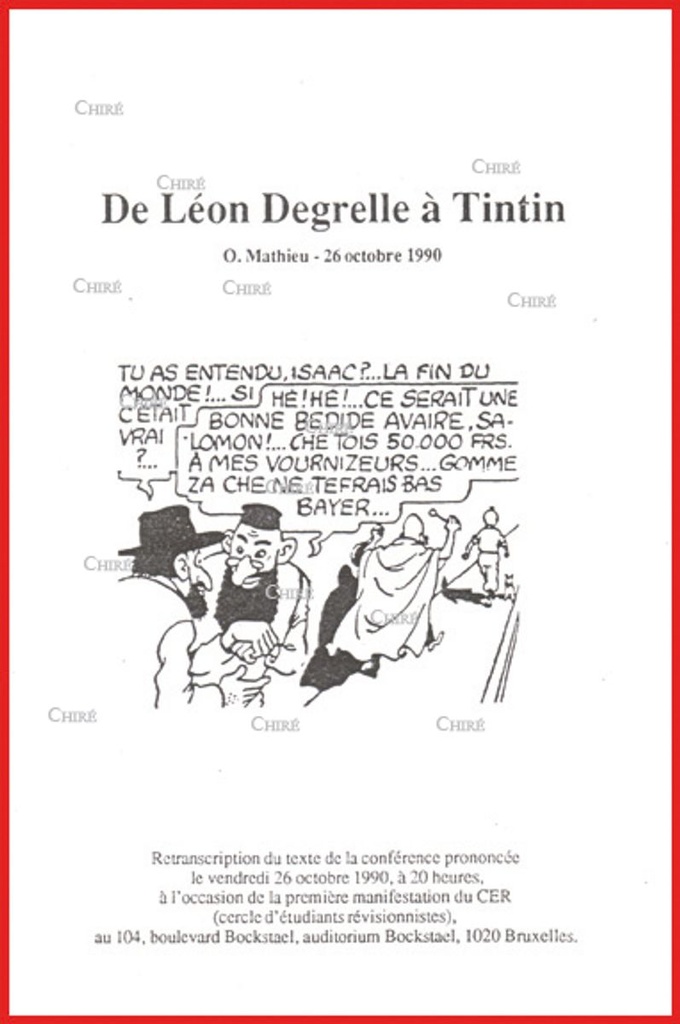 De Léon Degrelle à Tintin