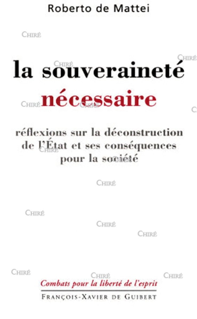 La souveraineté nécessaire - Réflexions sur la déconstruction de l´Etat et ses conséquences pour la société
