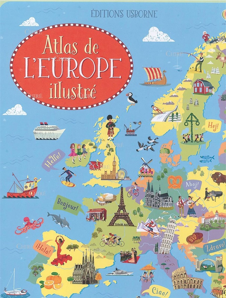 Atlas de l´Europe illustré  - Album