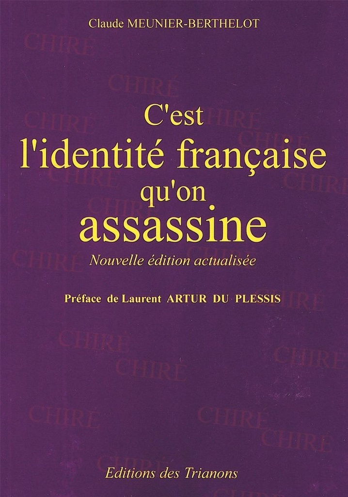 C´est l´identité française qu´on assassine !