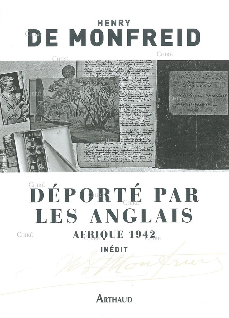 Déporté par les Anglais - Afrique 1942 - Inédit