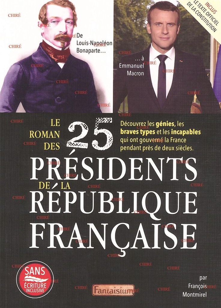 Le roman des 25 présidents de la République française