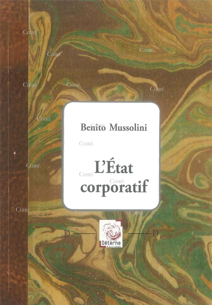 L´Etat corporatif