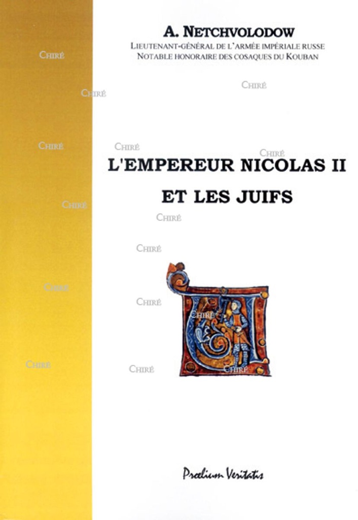L´empereur Nicolas II et les juifs