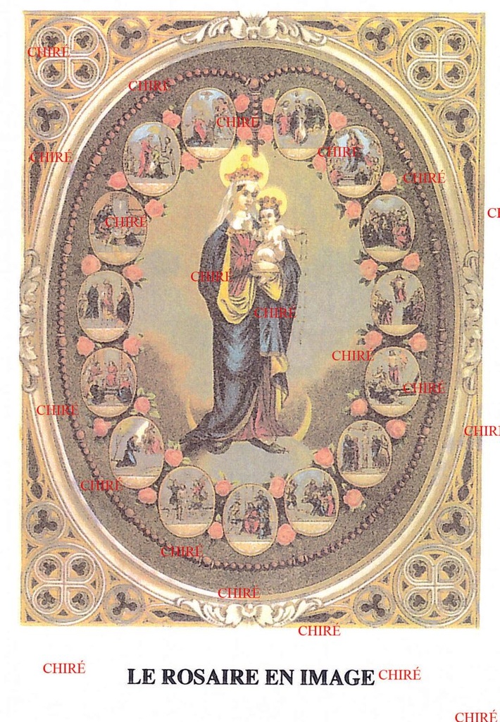 Le rosaire en images
