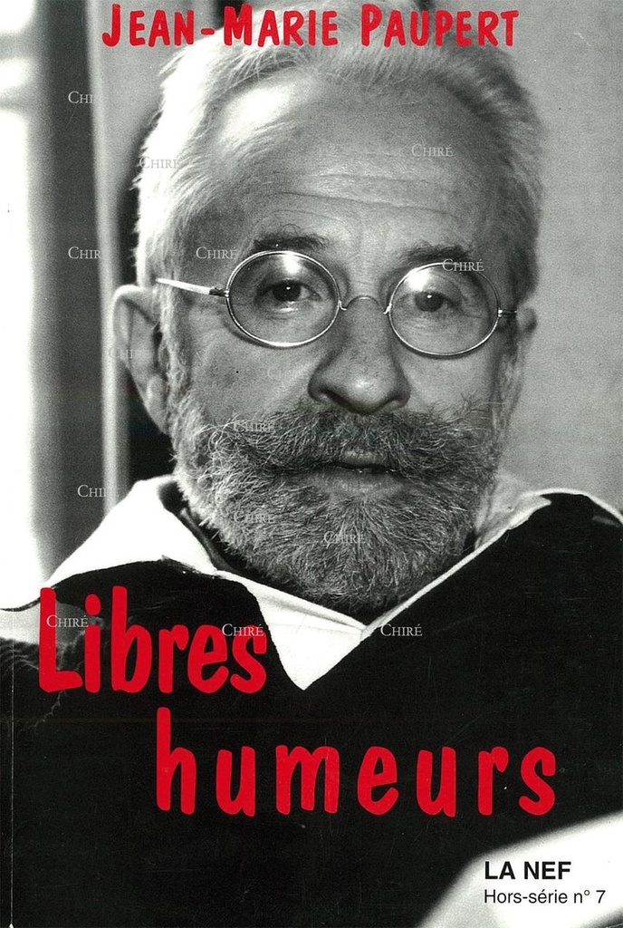 Libres humeurs  (La NEF - Hors série N°7 décembre 1998)
