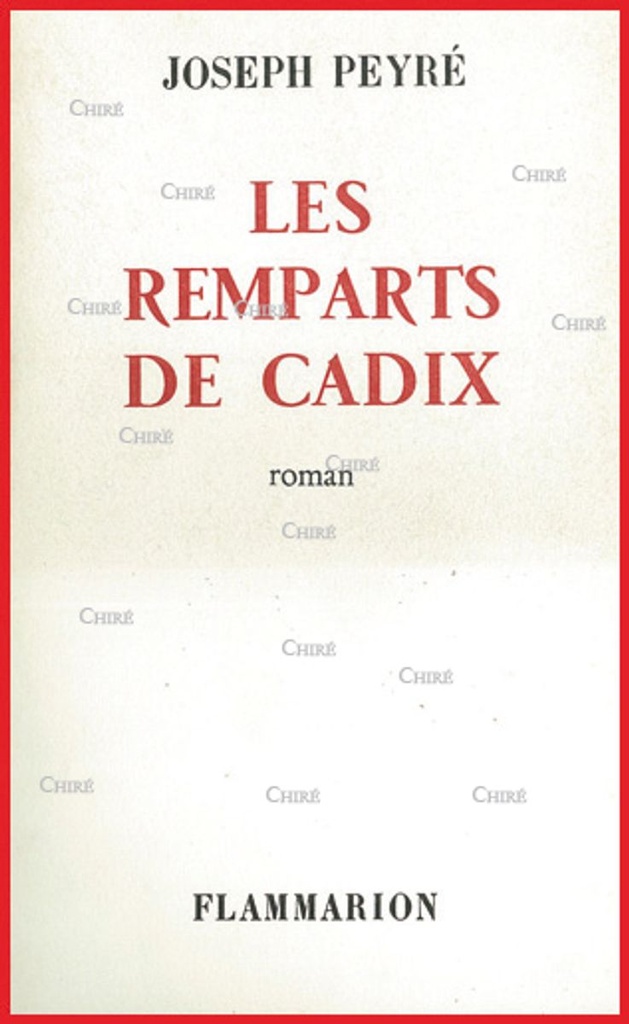 Les remparts de Cadix