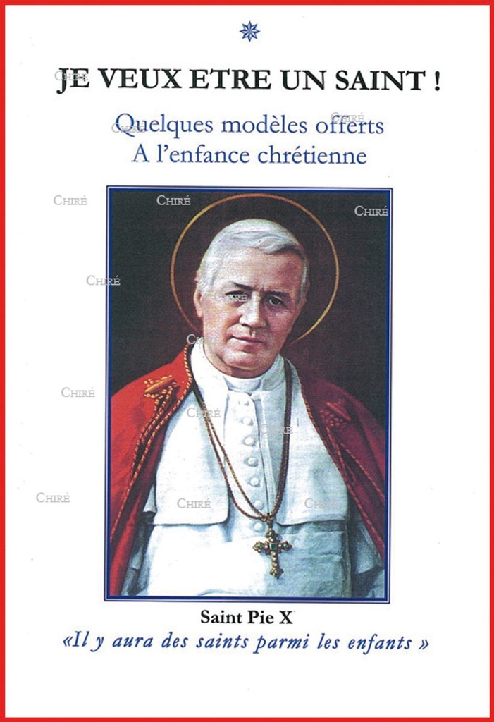Je veux être un Saint ! Quelques modèles offerts à l´enfance chrétienne