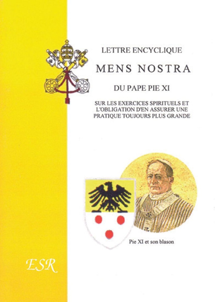 Lettre encyclique - Mens nostra
