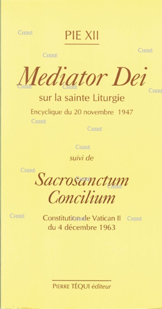 Mediator Dei