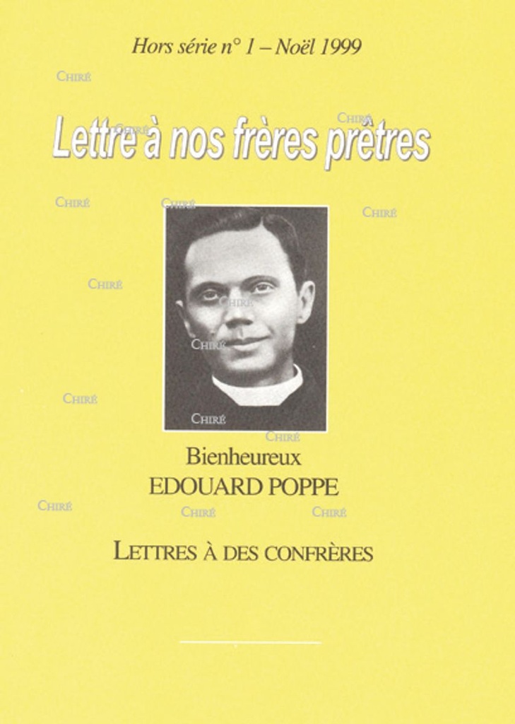Lettres à des confrères