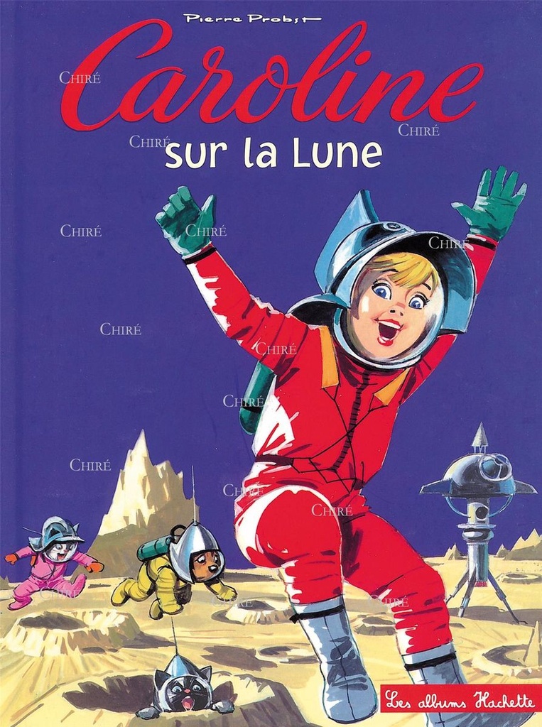 Caroline sur la Lune