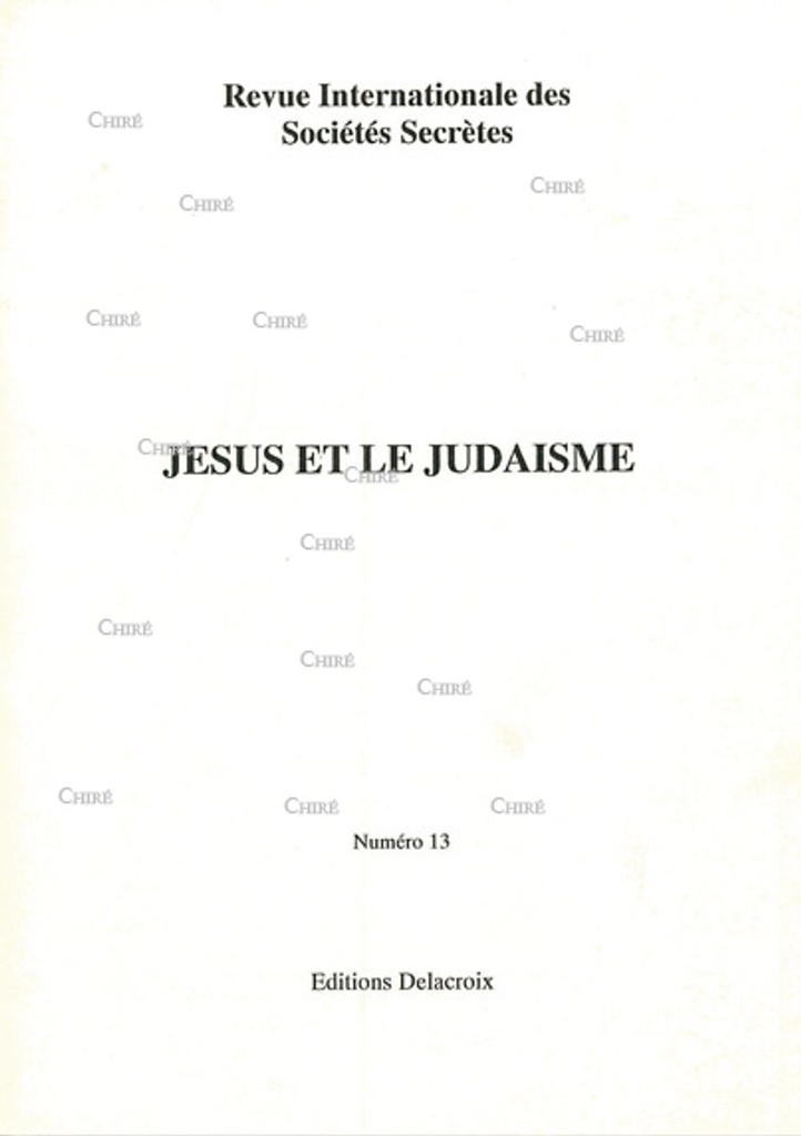 Jésus et le judaïsme - RG 013