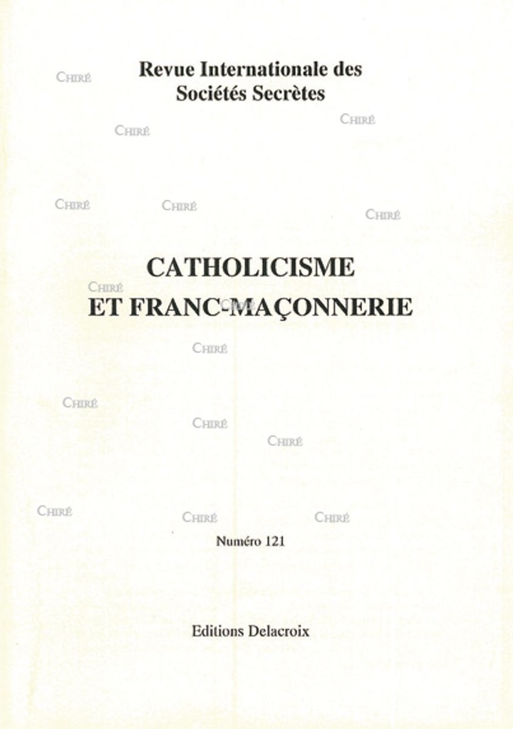 Catholicisme et franc-maçonnerie - RG 121