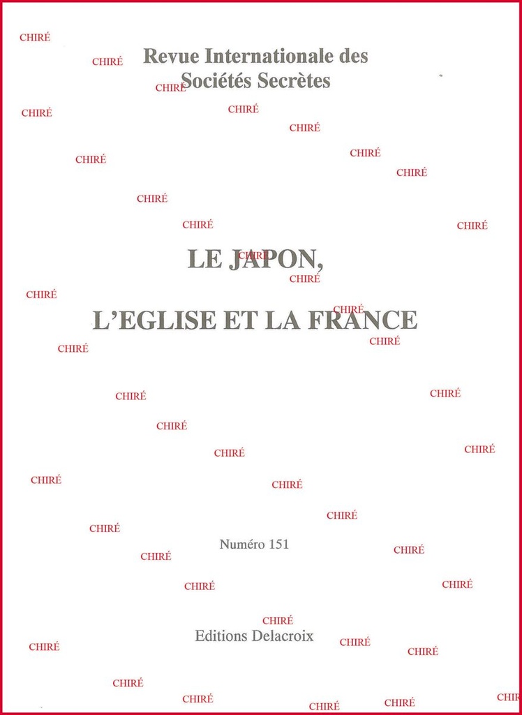Le Japon, l´Eglise et la France - RG 151